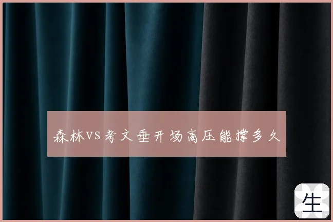 森林vs考文垂开场高压能撑多久